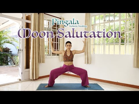 30 Minute Moon Salutation Yoga Sequence