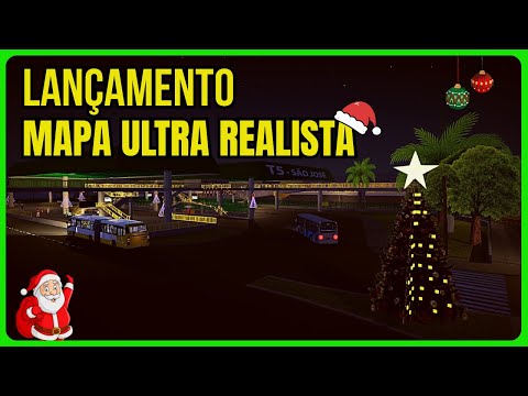 ????Proton Bus Simulator | Novo Mod Mapa Manauara Nourth City V1.0 | Mods | PBS | Jogo de Ônibus