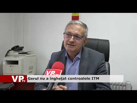 Gerul nu a îngheţat controalele ITM
