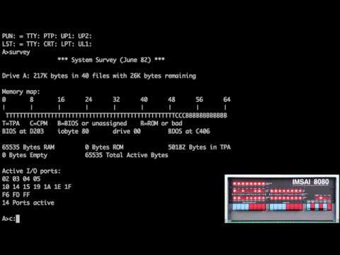 THN #002 - IMSAI 8080 Replica runs CP/M 2.2