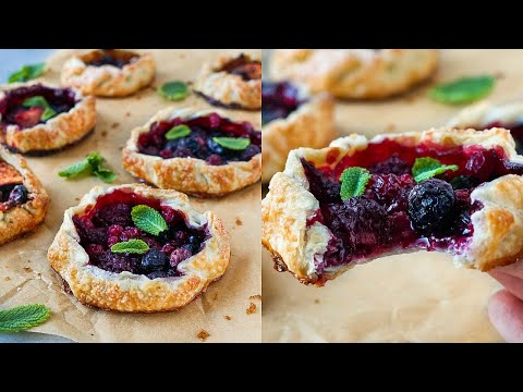 Mini FRUIT GALETTES | 2 yummy flavours