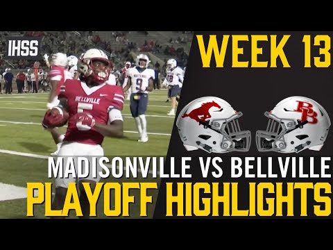 Madisonville vs Bellville - 2023 Week 13 Football Highlights
