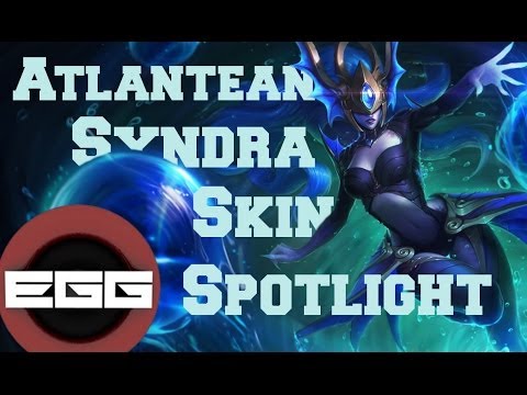 Atlantean Syndra Skin Spotlight - League of Legends Skin Review [HD]