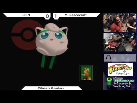 Mass Madness 28 SSBM - L8IN (Jigglypuff) vs. M. Peacecraft (Fox, Marth) - Melee WQF
