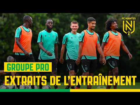 Groupe pro : extraits de l'entraînement