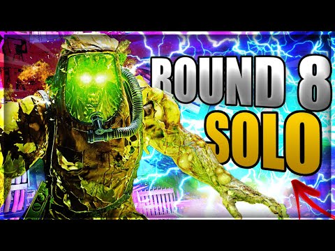 DIE MASCHINE SOLO EASTER EGG ON ROUND 8!! (Cold War Zombies) Low Round Strats #2
