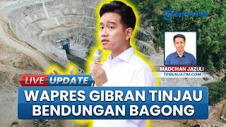 Wapres Gibran Tinjau Langsung Bendungan Bagong Trenggalek, Target Rampung di Tahun 2029