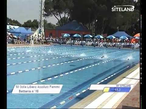 Serie 18 dei 50 Stile Libero  Assoluti Femmine Master - 12 MEMORIAL ANDREA BETTIOL