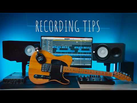 How To Record Electric Guitar At Home (Guitar Studio Setup)