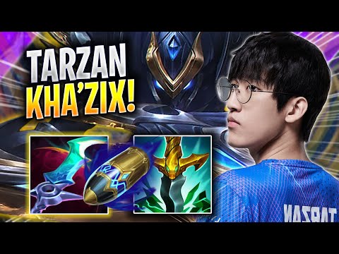 TARZAN IS A MONSTER WITH KHA'ZIX! - LNG Tarzan Plays Kha'zix JUNGLE vs Graves! | Season 2023