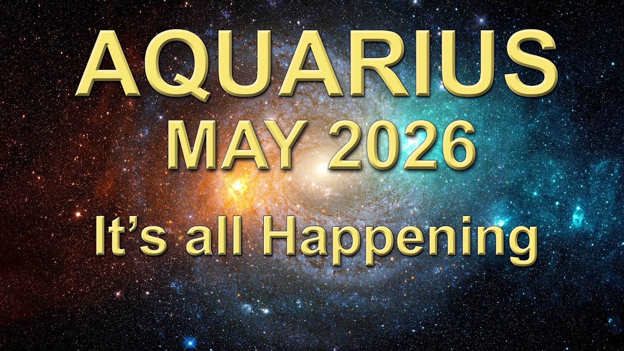 AQUARIUS “ENTERING AN ABUNDANT PERIOD!” May 2026 Tarot Reading | What’s Coming Next ✨