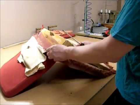 Renowacja fotela GFM 64 - PRL - cz. II