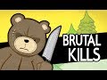 Naughty Bear All Executions brutal Kills Compilation