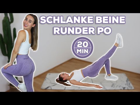 20-minute intense leg and glute workout (+ warm-up) | No jumping required & with or without equip...