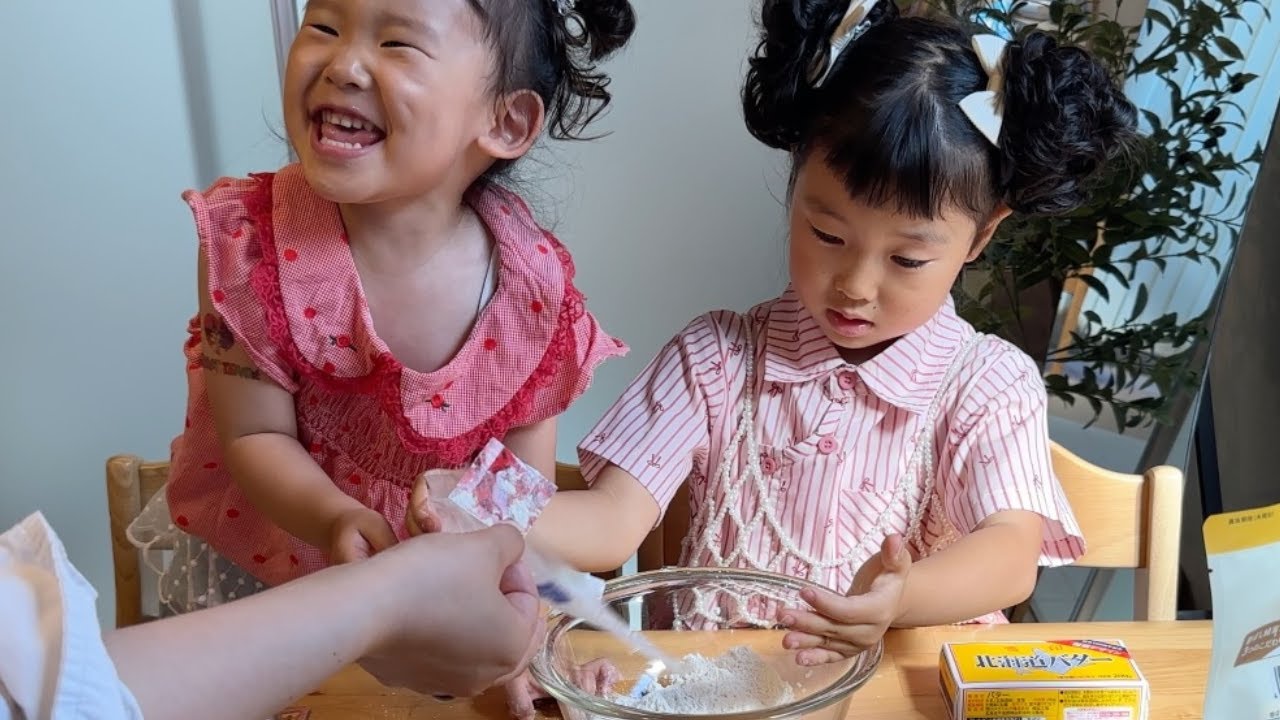 2サイト5歳とクッキー作ったら〇〇だった。。