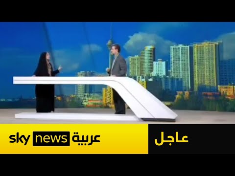 فيديو | مشاهد توثق انقطاع بث التلفزيون الإيراني بعد قصف مبنى في طهران