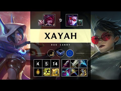 Xayah ADC vs Vayne - EUW Diamond Patch 25.07