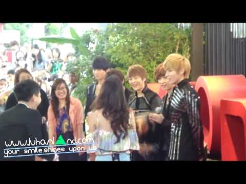 [Fancam] 120727 EXO-M @ Woody Studio [LUHANLAND]