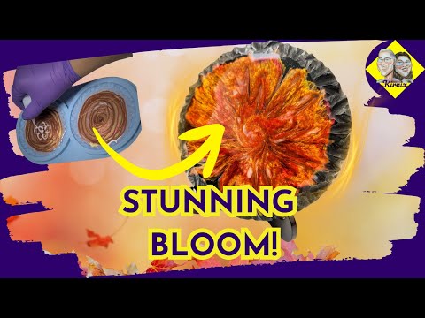 My Autumn Resin Bloom Came Out WAY Better Than Expected!