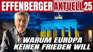 Warum Europa keinen Frieden will – Effenberger über Trumps Plan, NATO und die geopolitische Realität