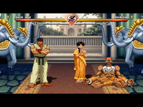 SHIN RYU vs DHALSIM - Very exciting fight❗