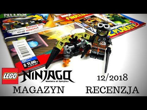 Przegląd Magazynu Lego Ninjago 122018 44 Z Figurką Nitro Lego