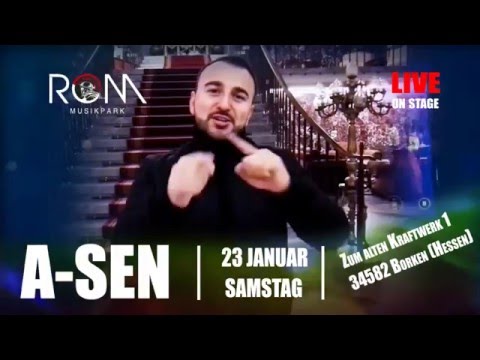 A-SEN LIVE Sa. 23/01/16 ROM MUSIKPARK