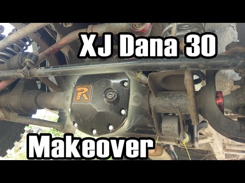 89 XJ Dana 30 Axle Tube Seals, HD Diff Cover, Adams DS, Unit Bearings