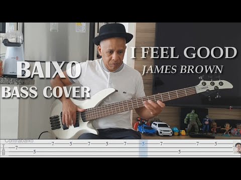 I Got You (I Feel Good) - James Brown - Baixo Cover Com Tabs (Bass Tabs)