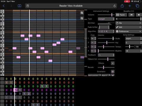 Numbercills band halves 3 sounds (The new beepbox is so laggy)