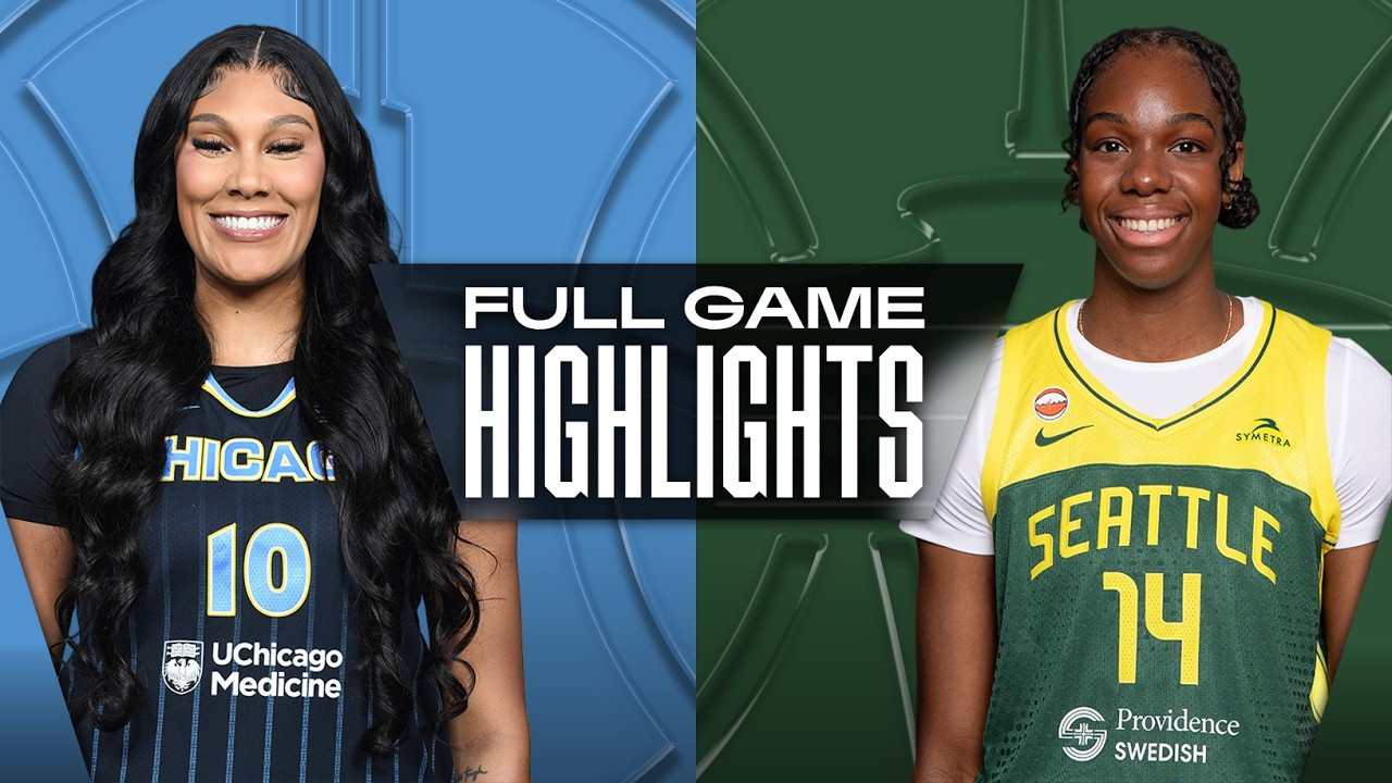 8월17일 시애틀 시카고 WNBA 하이라이트