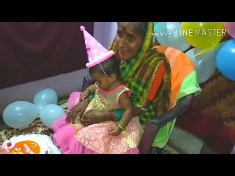 1st Birthday Kruthika