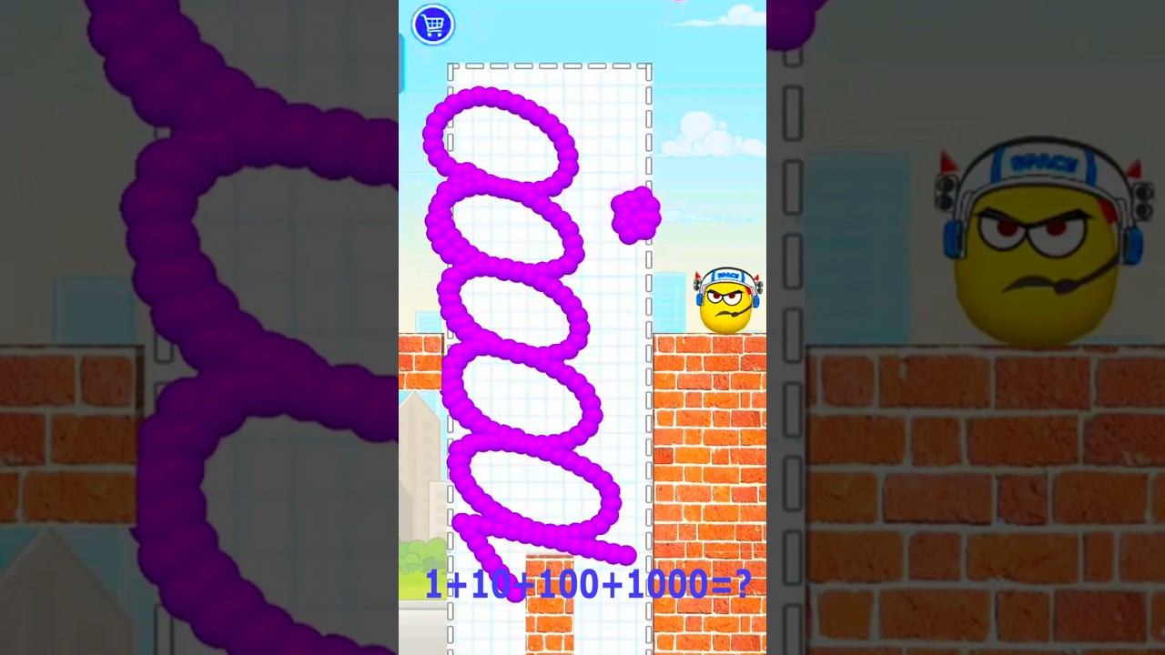 DRAW TO SMASH 💥1-10-100-1000-10000-100000💥 #shorts#drawtosmash#gamingshorts#satisfying#asmr