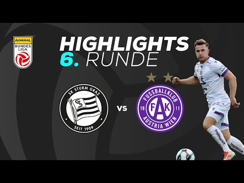 SK Puntigamer Sturm Graz - FK Austria Wien 6. Runde ADMIRAL Bundesliga 2025/26