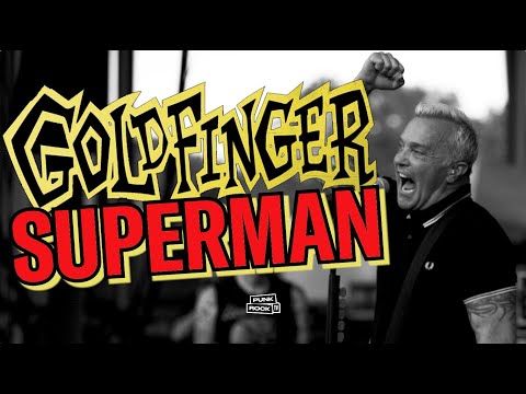 GOLDFINGER LIVE - SUPERMAN (TONY HAWK PRO SKATER SOUNDTRACK) - LIVE AT PID CAMP, 2018 - 4K - LYRICS