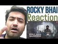 Reaction On | Salam Rocky Bhai Song | KGF Movie " Kannada " 2018