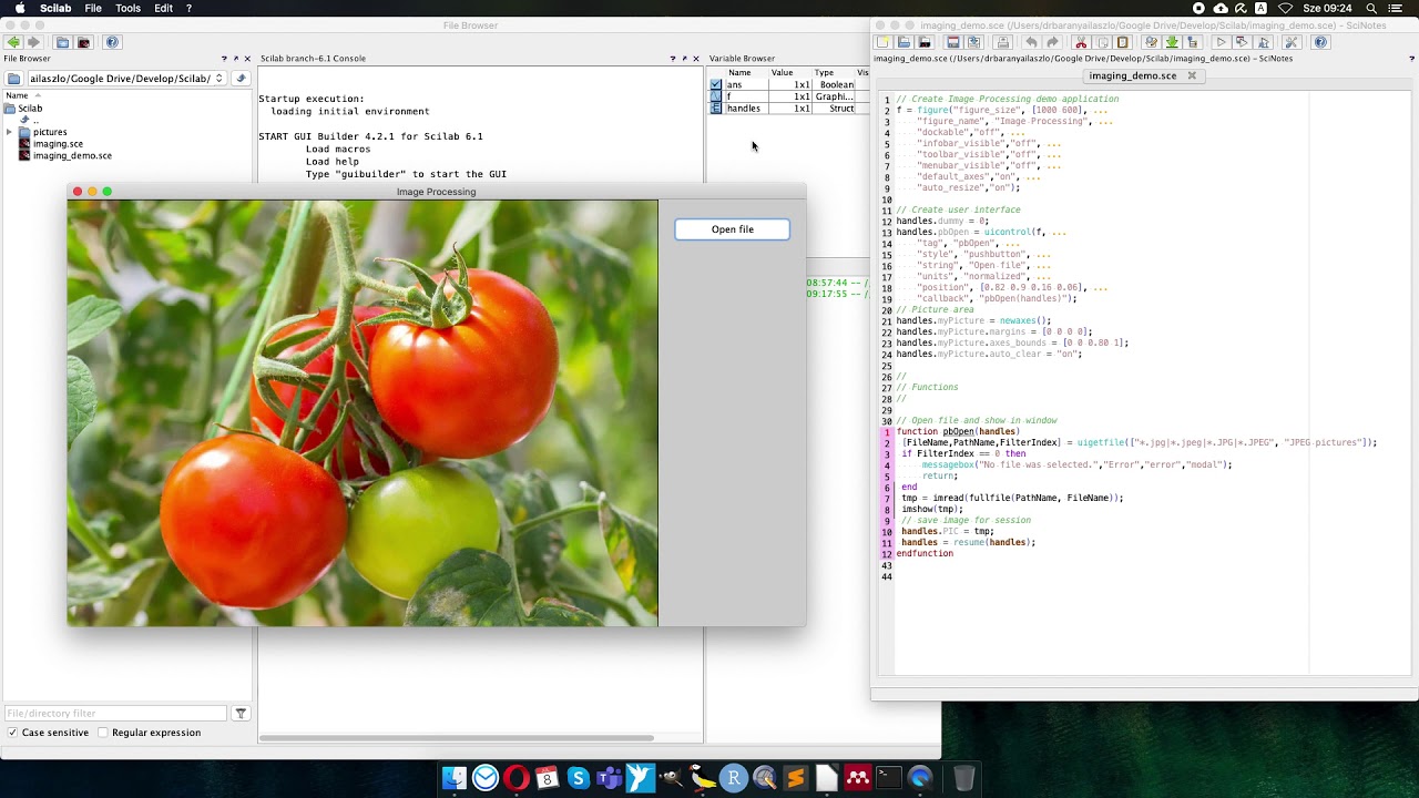 [EN] Scilab image processing demo with GUI