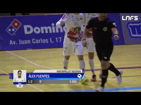 Gol Álex Fuentes (1-2) Naturpellet Segovia   Movistar Inter. J23, 1Div. LNFS