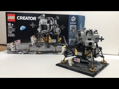 LEGO CREATOR EXPERT 10266 NASA Apollo 11 Lunar Lander REVIEW