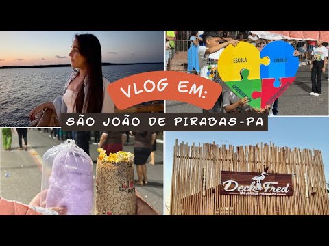 VLOG: DECK DO FRED + DESFILE  DE 7 SETEMBRO EM SÃO JOÃO DE PIRABAS - PARÁ.