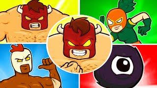 BURRITO BISON - ALL CHARACTERS