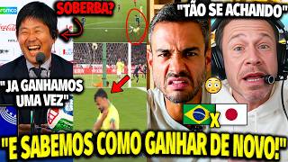 🔥NINGUÉM ESPERAVA ESSA! OLHA O QUE A MÍDIA TÁ FALANDO DE BRASIL X JAPÃO!