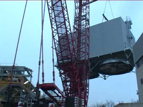 Lifting of an air cooled condenser module