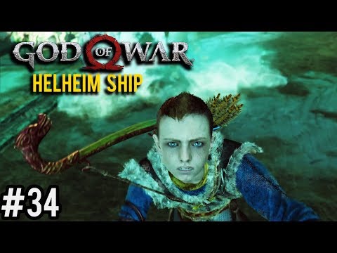 God of War 4 Walkthrough Part 34 - Escape from Helheim (PS4 Let's Play Commentary)