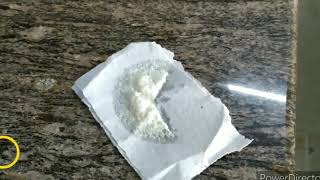 Separation of mixture of Anthracene and p-Chloro benzoic Acid