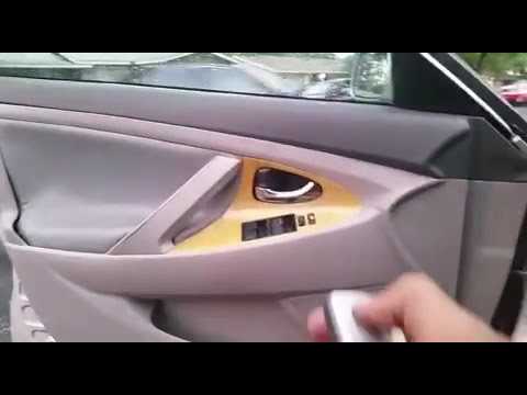 Toyota Camry key programming