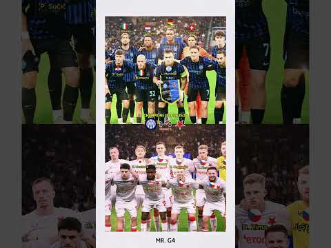 Round 2 - Inter vs SK Slavia Praha - Champions League 25/26 Team #intermilan #slaviapraha #c1