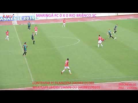 K.M.V.PRODUÇÕES PARANAENSE 1º DIVISÃO  MARINGÁ FC 1 X 1 RIO BRANCO SC