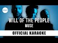 Muse - Will Of The People (Official Karaoke Instrumental) | SongJam