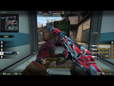 CS:GO POV Demo Fnatic JW (33/12) vs BIG (de_train)